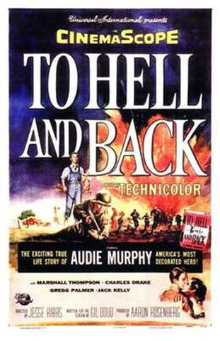 to Hell and Back Movie Poster Print