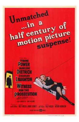 Witness for the Prosecution Movie Poster Print