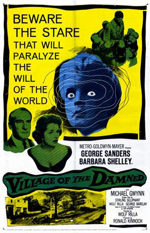 Village of the Damned Movie Poster Print