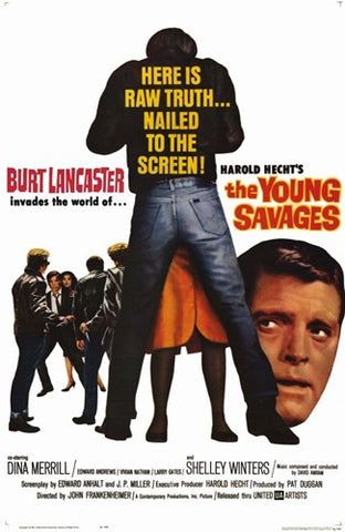 The Young Savages Movie Poster Print