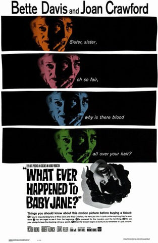 Whatever Happened to Baby Jane Movie Poster Print