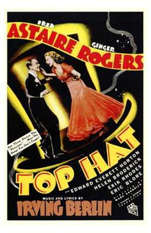 Top Hat Movie Poster Print