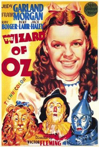 The Wizard Of Oz Movie Poster Print