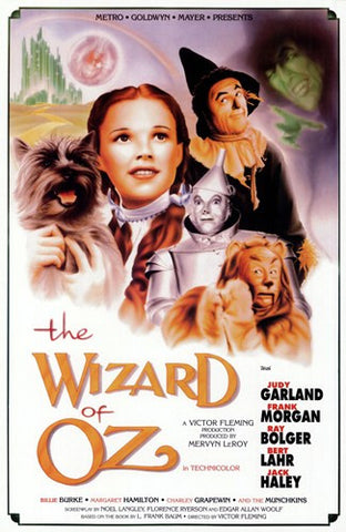 The Wizard of Oz Movie Poster Print