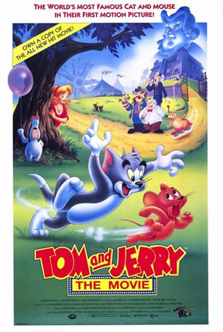 Tom and Jerry Movie Poster Print