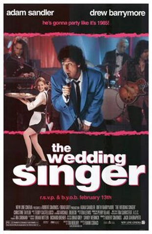 The Wedding Singer Movie Poster Print