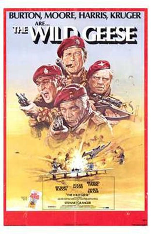 The Wild Geese Movie Poster Print