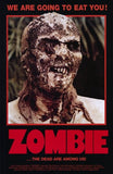 Zombie Movie Poster Print