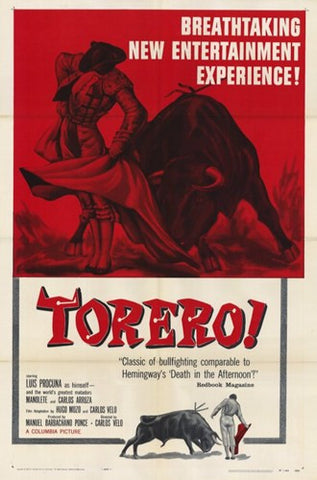 Torero! Movie Poster Print