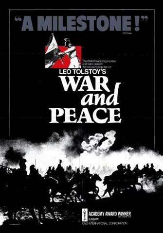 War and Peace Movie Poster Print