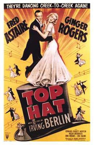 Top Hat Movie Poster Print