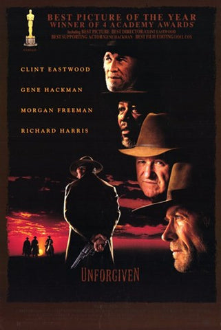 Unforgiven Movie Poster Print