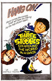 Three Stooges Go Around the World in a D Movie Poster Print