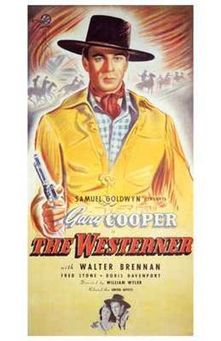 The Westerner Movie Poster Print