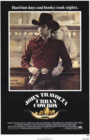 Urban Cowboy Movie Poster Print