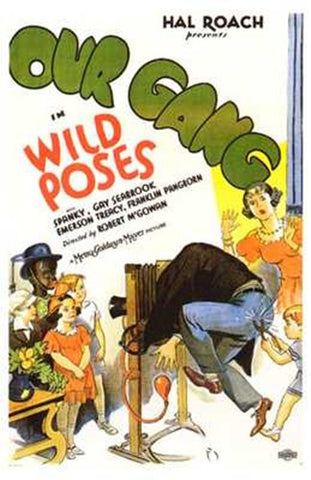 Wild Poses Movie Poster Print