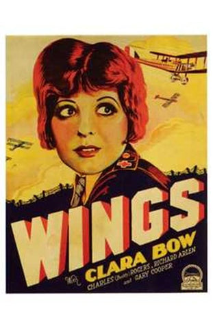 Wings Movie Poster Print