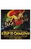 Trip to Chinatown  a Movie Poster Print