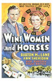 Wine  Women and Horses Movie Poster Print