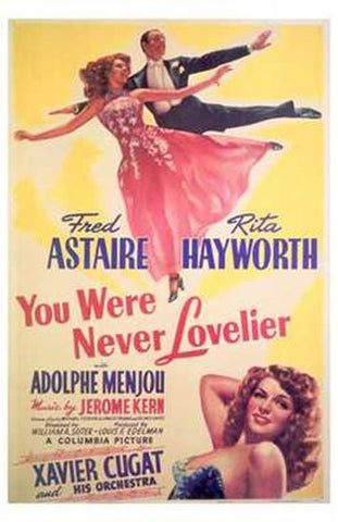 You Were Never Lovelier Movie Poster Print