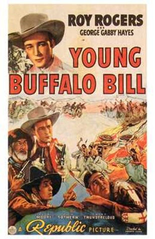 Young Buffalo Bill Movie Poster Print