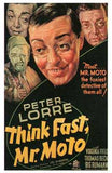 Think Fast  Mr Moto Movie Poster Print