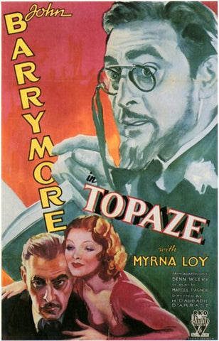 Topaze Movie Poster Print