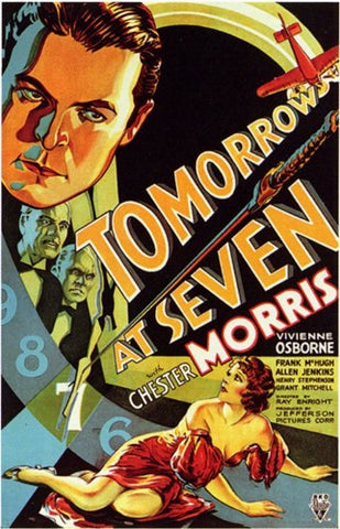 Tomorrow At Seven Movie Poster Print