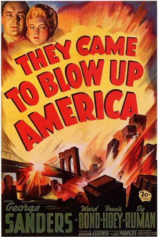 They Came to Blow Up America Movie Poster Print