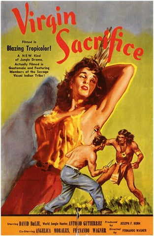 Virgin Sacrifice Movie Poster Print