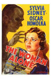 The Woman Alone Movie Poster Print