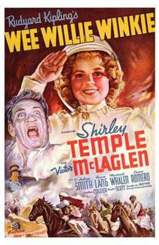 Wee Willie Winkie Movie Poster Print