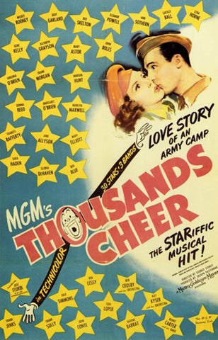 Thousands Cheer Movie Poster Print