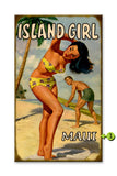 Island Girl Metal 28x48