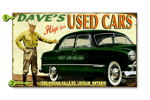 Used Car Wood 23x39