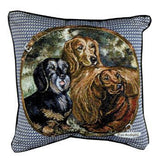 Pillow - Dachshunds 18" Pillow