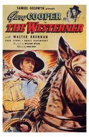 The Westerner Movie Poster Print