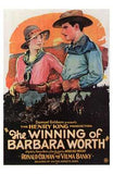 Winning of Barbara Worth Movie Poster Print