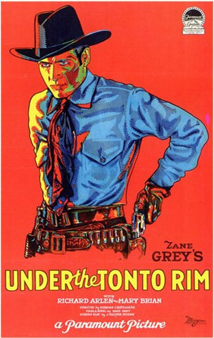 Under the Tonto Rim Movie Poster Print