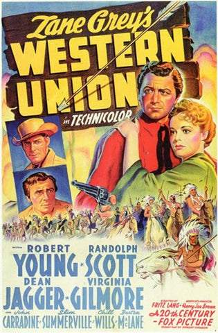 Western Union Movie Poster Print