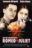 William Shakespeare's Romeo Juliet Movie Poster Print