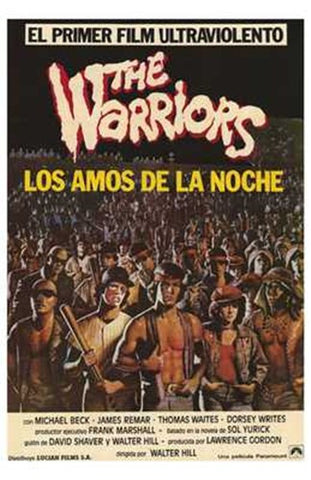 Warriors Movie Poster Print