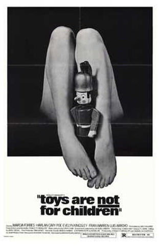 Toys Are Not for Children Movie Poster Print