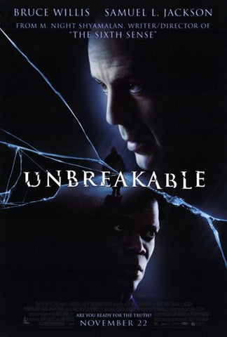 Unbreakable Movie Poster Print