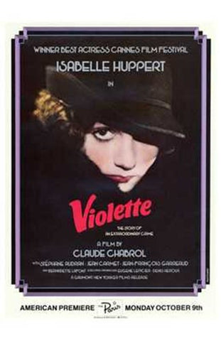 Violette Noziere Movie Poster Print