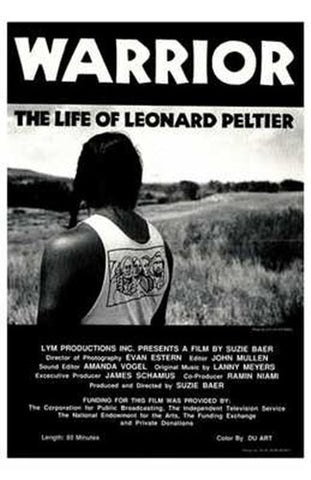 Warrior Life of Leonard Peltier Movie Poster Print