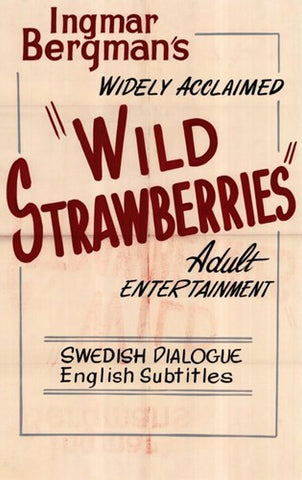 Wild Strawberries Movie Poster Print