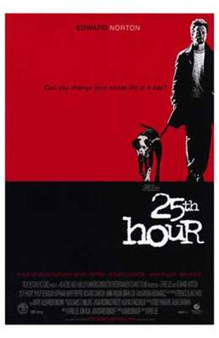 25Th Hour Movie Poster Print