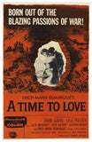 Time to Love Time to Die Movie Poster Print