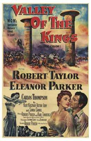 Valley of the Kings Movie Poster Print